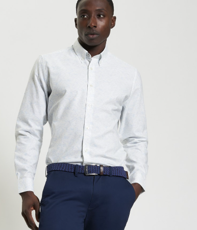 Ben Sherman Seagull Print Shirt with Classic Fit and Stylish Design