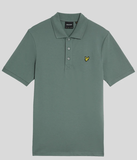 Lyle and Scott Plain Polo Shirt in Various Colors and Sizes