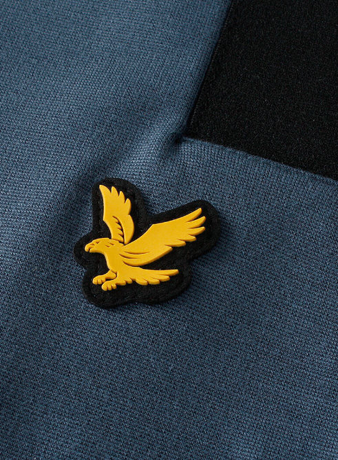 Lyle & Scott Pocket Branded Trackies in Light Navy