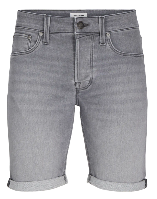 Jack & Jones Icon Grey Denim Shorts