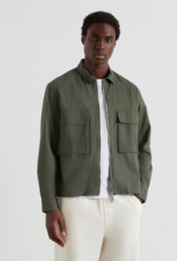 Farah Murphy Long Sleeve Over Shirt Rosemary
