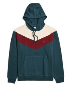 Original Penguin Chevron Clear Block Hoodie