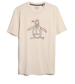 Original Penguin Jersey Graphic Outline Tee