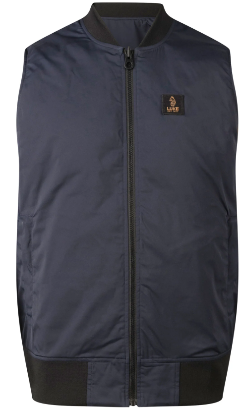 Luke Hefei Reversible Bomber Gilet