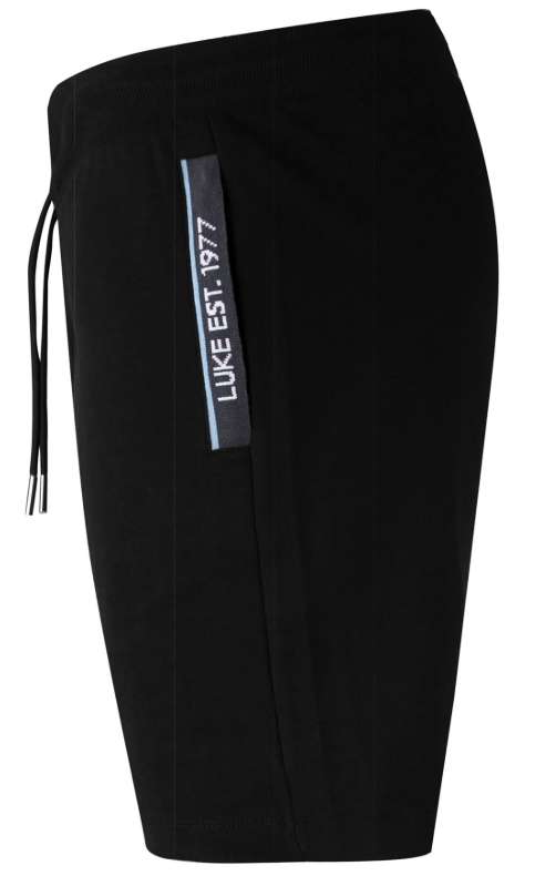 LUKE Reid Text Detail Shorts