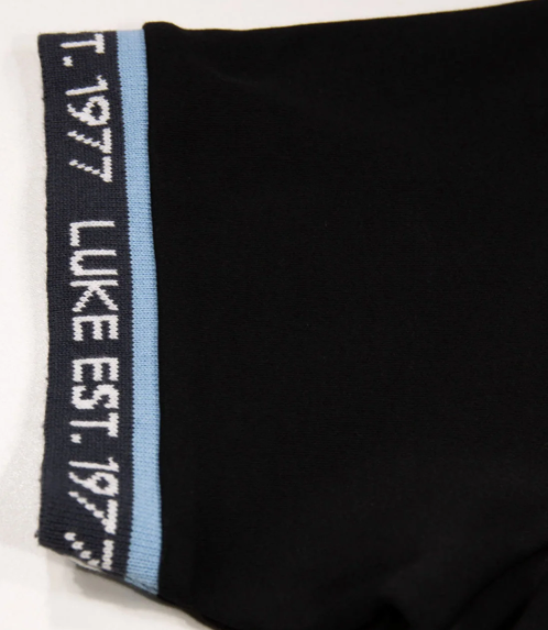 LUKE Nelson Text Cuff Tee