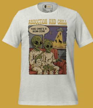 Zombie Aliens: "Abduction & Chill" Graphic Tee