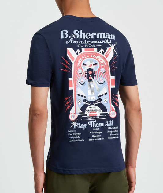 Ben Sherman Pinball Tour Tee
