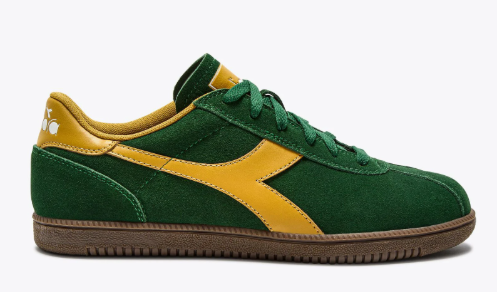 Diadora Tokyo Trainer in Golden Spice/Greener Pastures