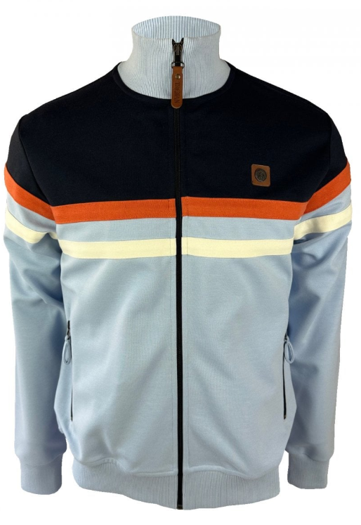 Trojan Panel Stripe Track Top