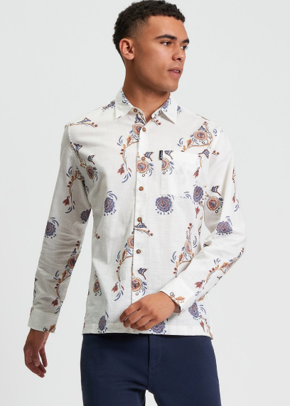 Ben Sherman British Craft Print Shirt