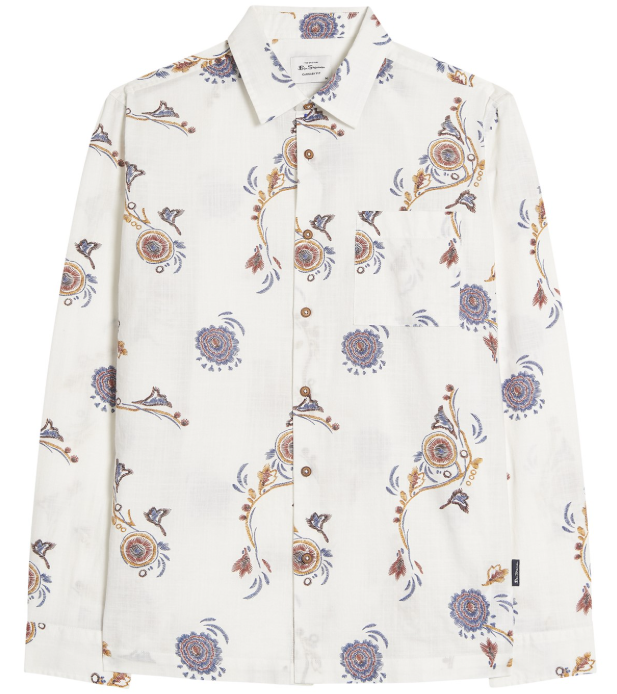 Ben Sherman British Craft Print Shirt