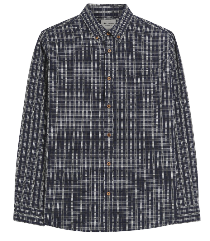 Ben Sherman Raised Yarn Check Shirt