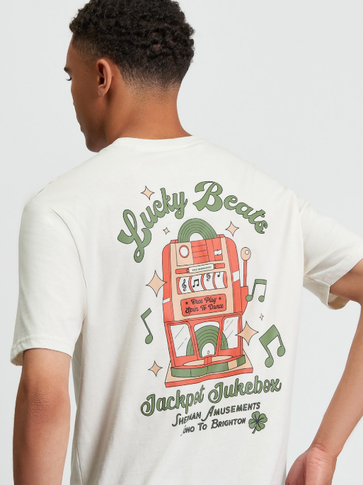 Ben Sherman Lucky Beats Graphic Tee