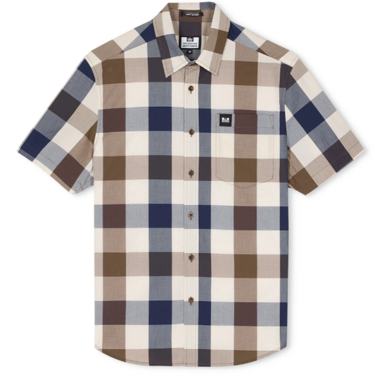 Weekend Offender Joyce Large House Check Short Sleeve Shirt