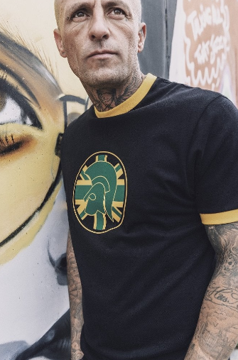 Trojan Flag Logo Tee