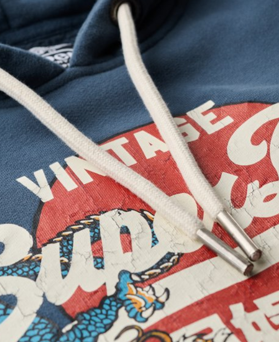 Superdry Tokyo Vintage Logo Graphic Hoodie