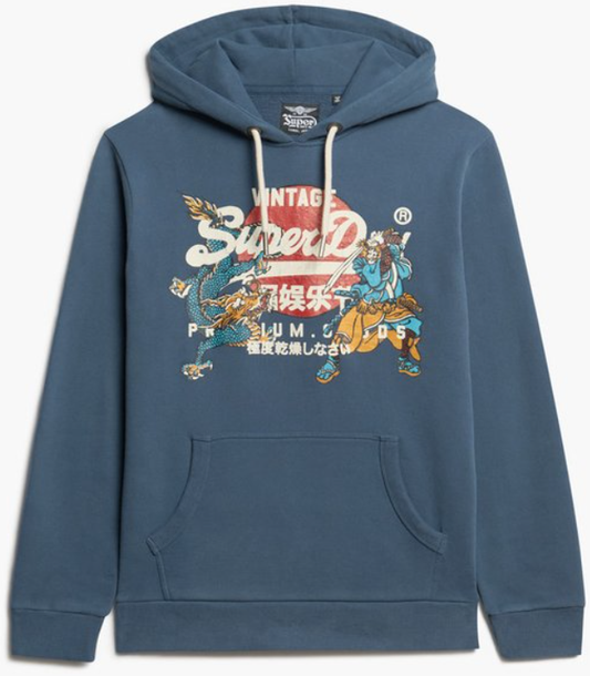 Superdry Tokyo Vintage Logo Graphic Hoodie