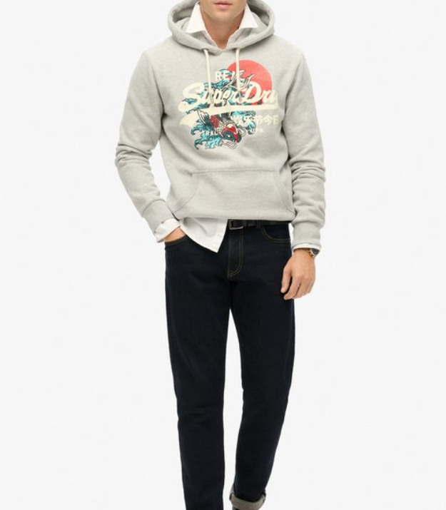 Superdry Tokyo Vintage Logo Graphic Hoodie