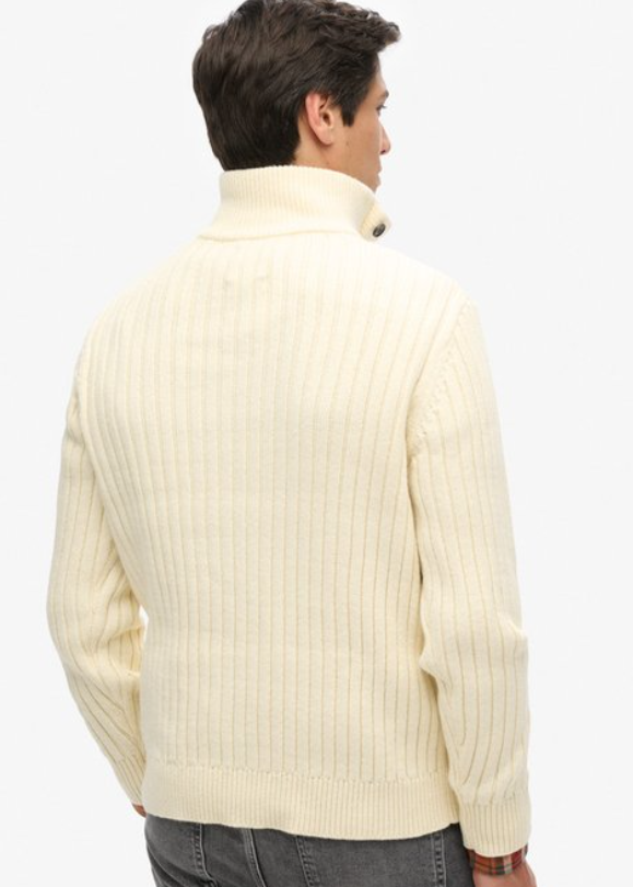 Superdry Ribbed Henley Jumper