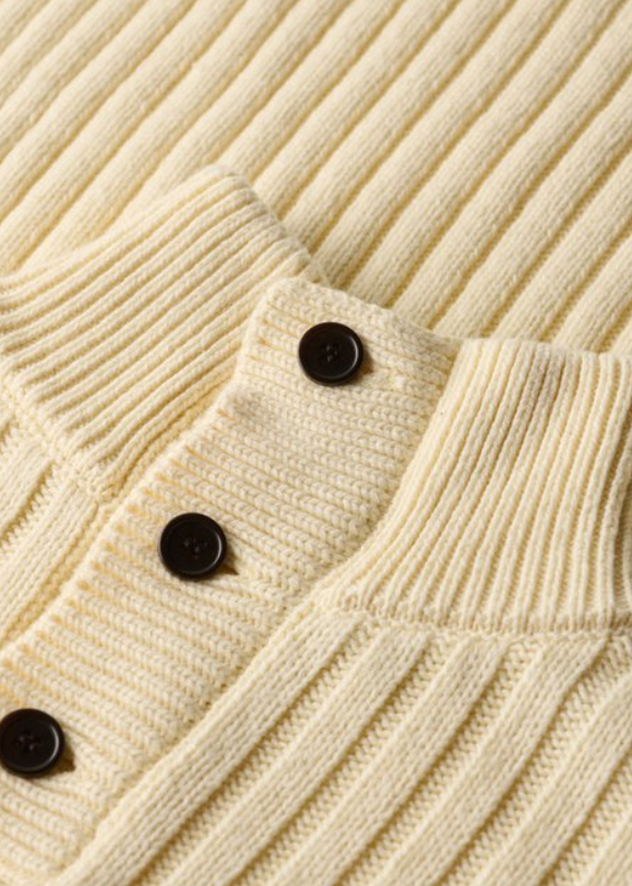 Superdry Ribbed Henley Jumper