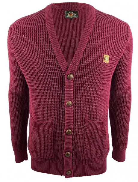 Trojan Classic Waffle Cardigan