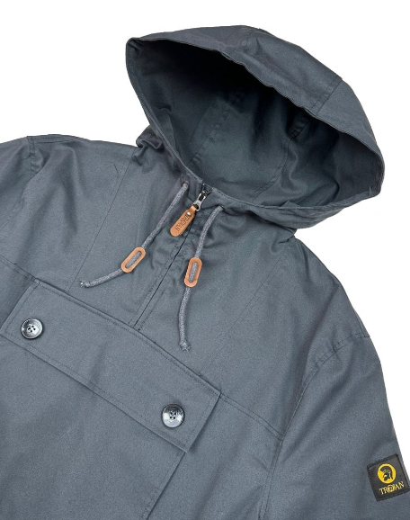 Trojan Peached Cotton Overhead Smock