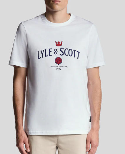 Lyle & Scott Cheers to Tradition Tee