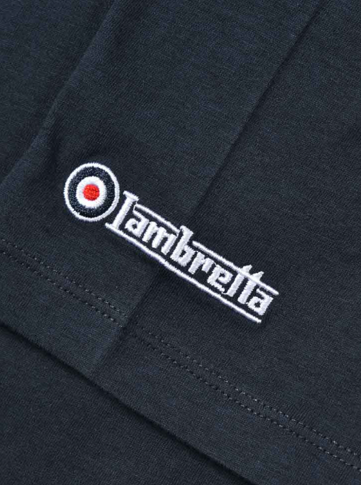Lambretta Fade Racing Stripe Tee