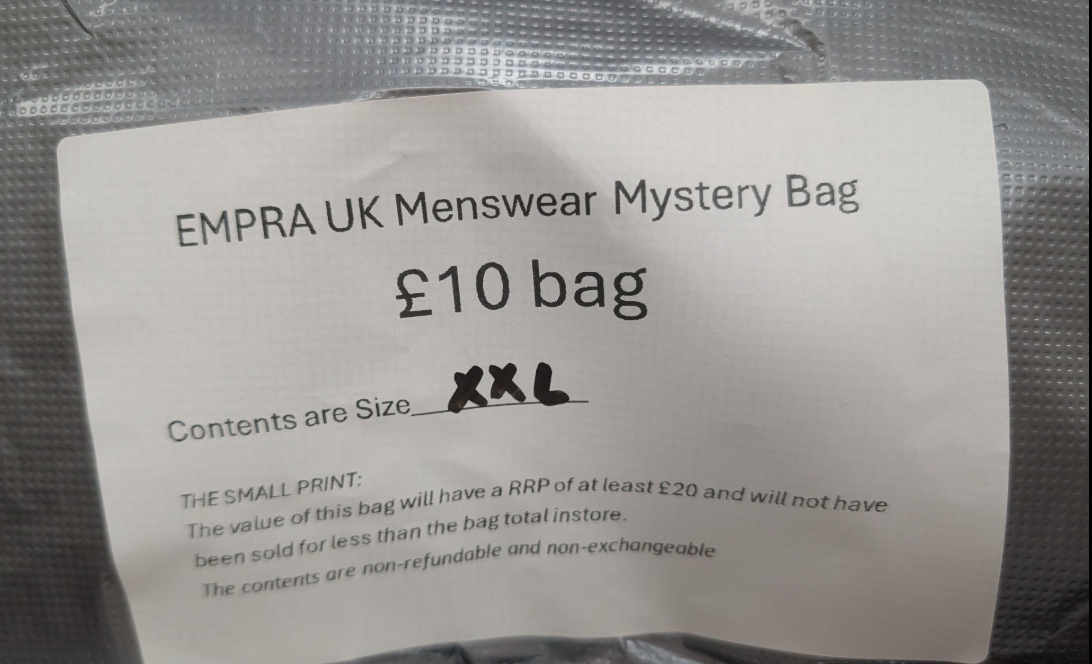 EMPRA UK Mystery Bag - £35 (MENS)