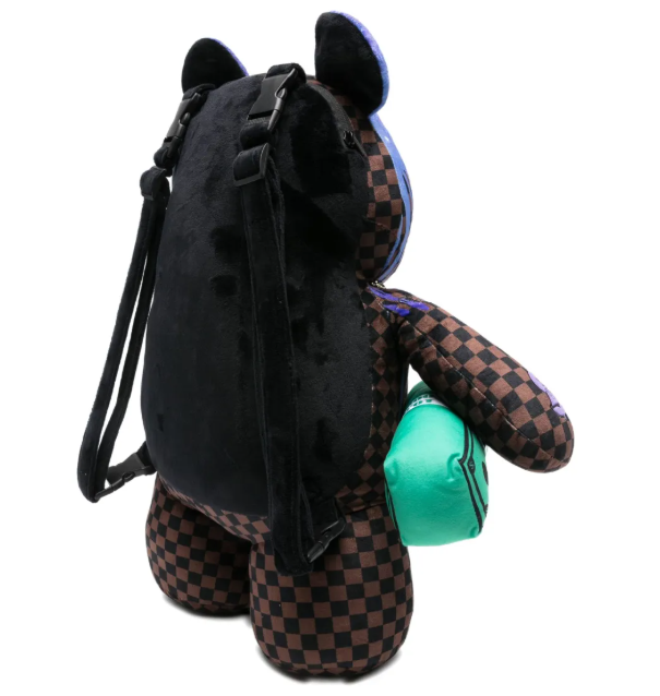 Sprayground Lost in Space Drip Moneybear Teddy Bear Backpack
