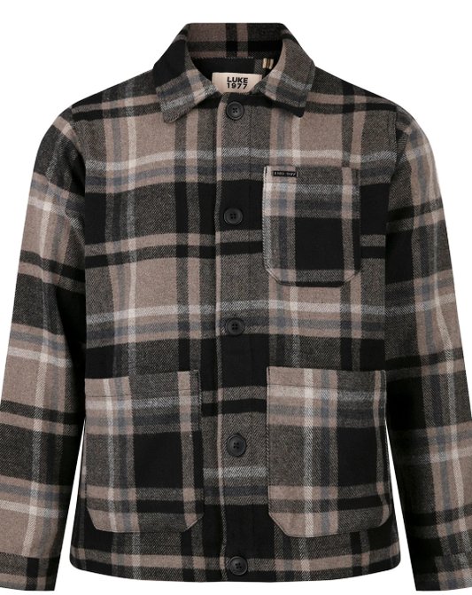 Luke Bourton Check Shacket