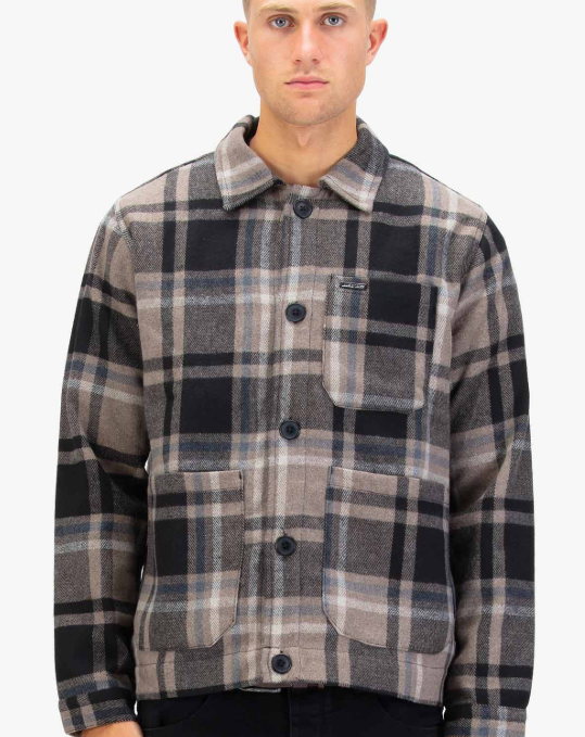 Luke Bourton Check Shacket