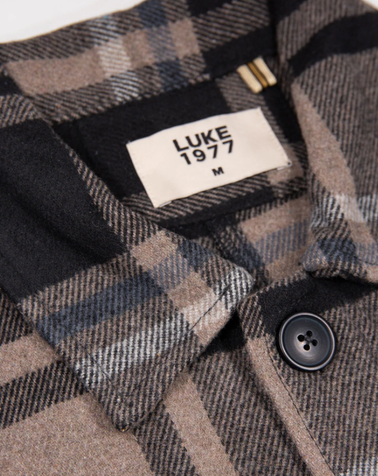 Luke Bourton Check Shacket