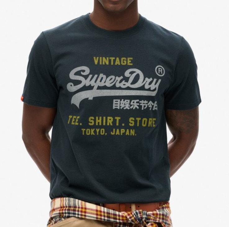 Superdry Vintage Logo Heritage Relaxed T-Shirt