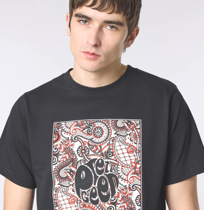Pretty Green Resonance Box Logo T-Shirt
