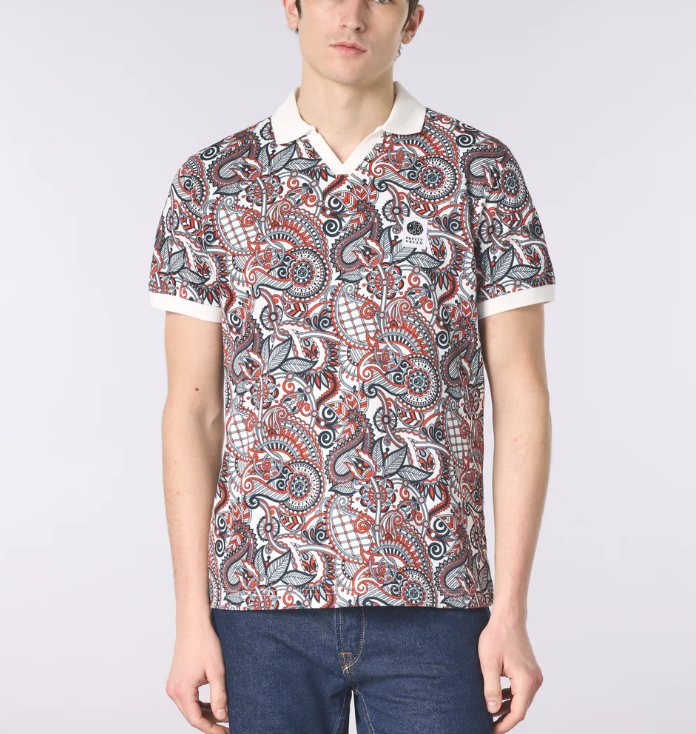 Pretty Green Resonance Printed Polo