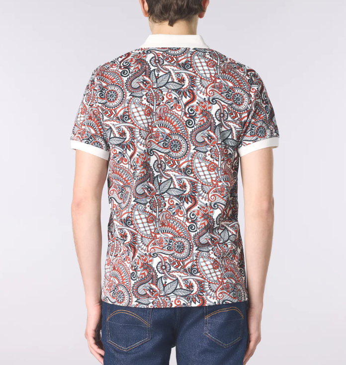 Pretty Green Resonance Printed Polo