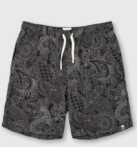 Pretty Green Resonance Linear Paisley Shorts