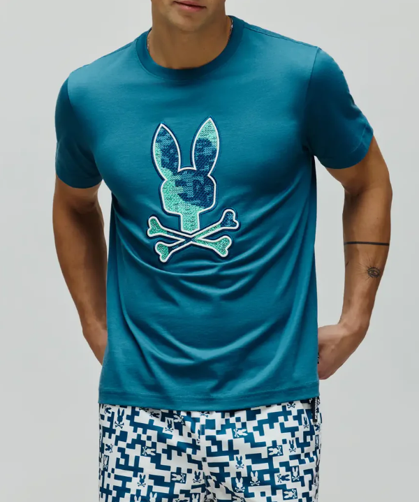 Psycho Bunny Olivier Graphic Tee