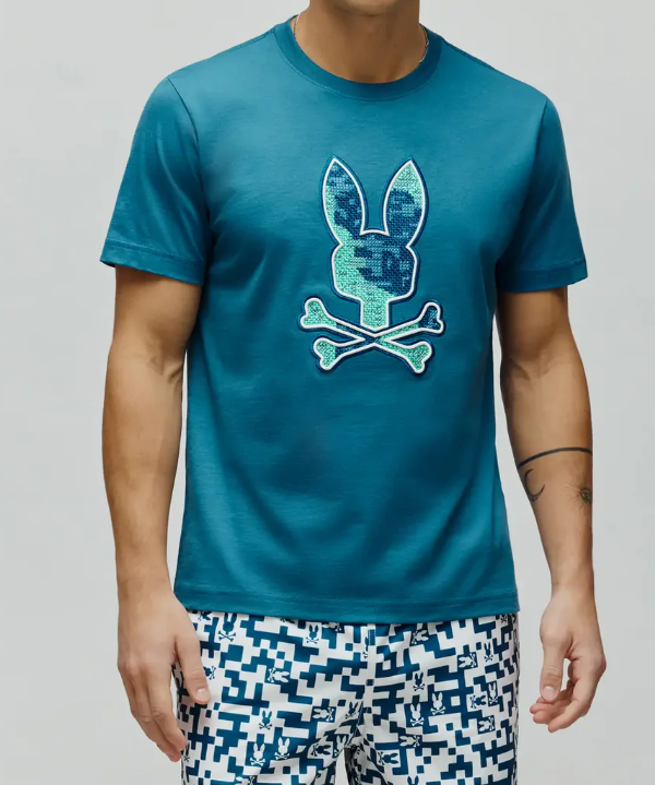 Psycho Bunny Olivier Graphic Tee