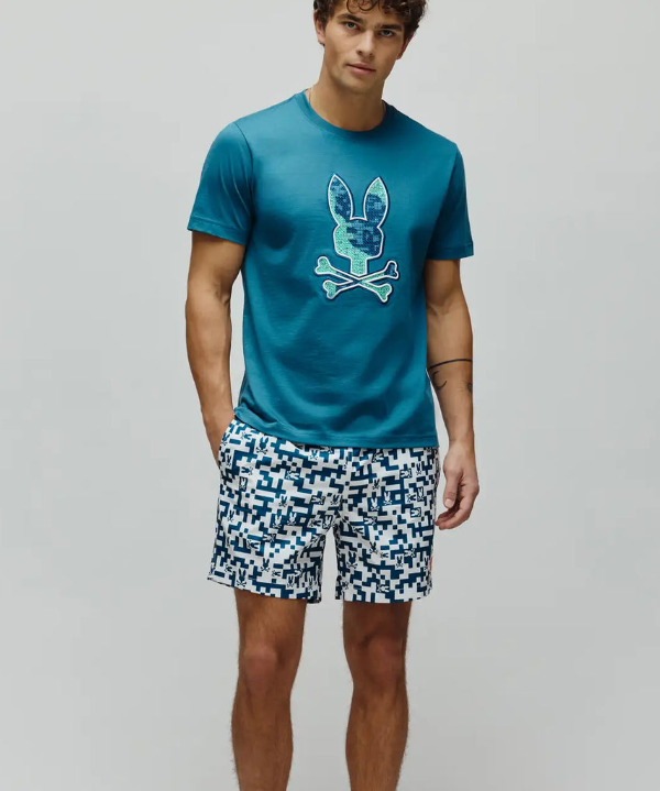 Psycho Bunny Olivier Graphic Tee