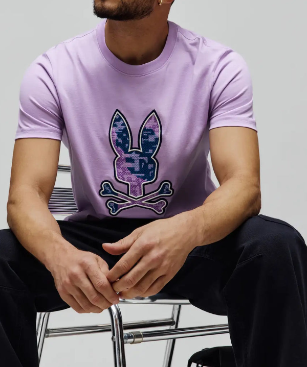 Psycho Bunny Olivier Graphic Tee
