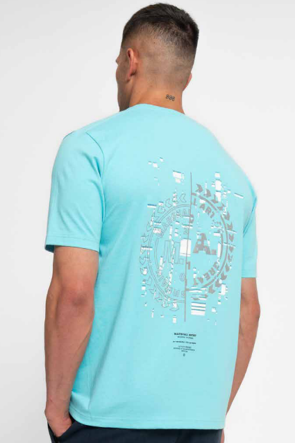 Marshall Artist Glitch Theory T-Shirt with back print EMPRA / MENS