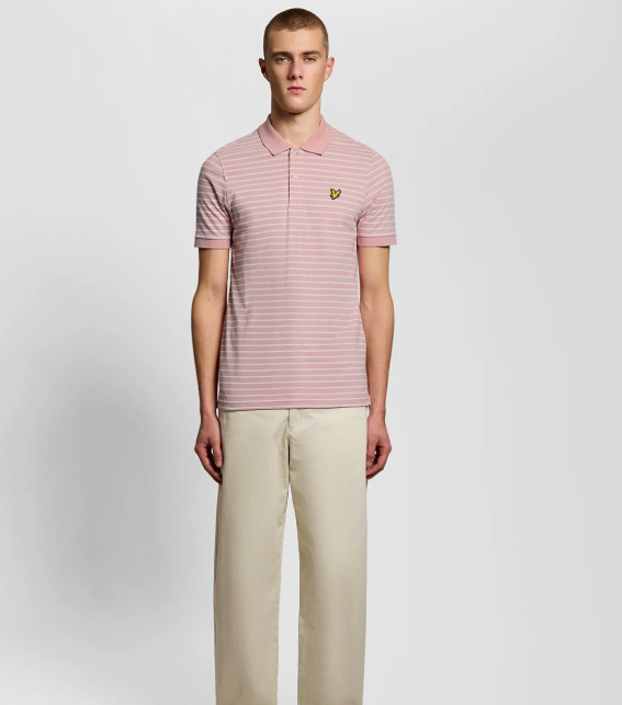 Lyle & Scott Pique Breton Polo Shirt
