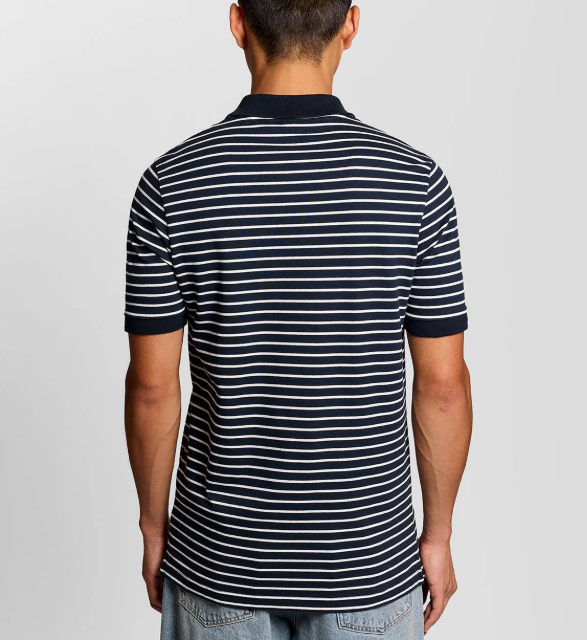 Lyle & Scott Pique Breton Polo Shirt