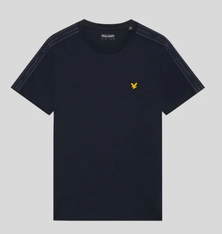 Lyle & Scott Jacquard Tape T-Shirt