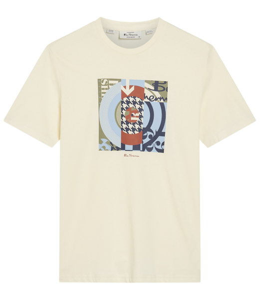 Ben Sherman Collage Target Tee
