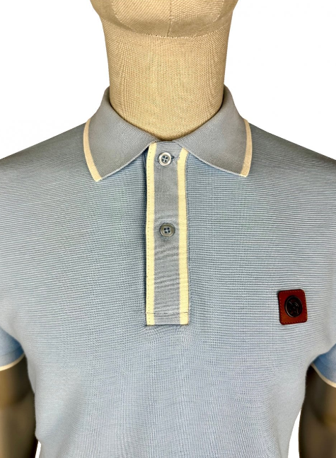 Trojan Ottoman Stripe Trim Polo