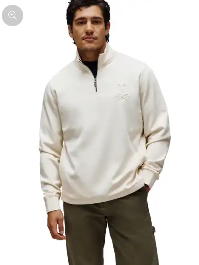 Psycho Bunny Nev 1/4 Zip Sweater